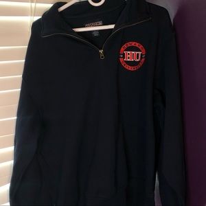 Howard University Quarter Zip Sweater
